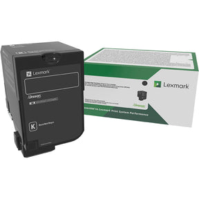 Lexmark Unison Original High Yield Laser Toner Cartridge - Black - 1 Each — 74C0HKG