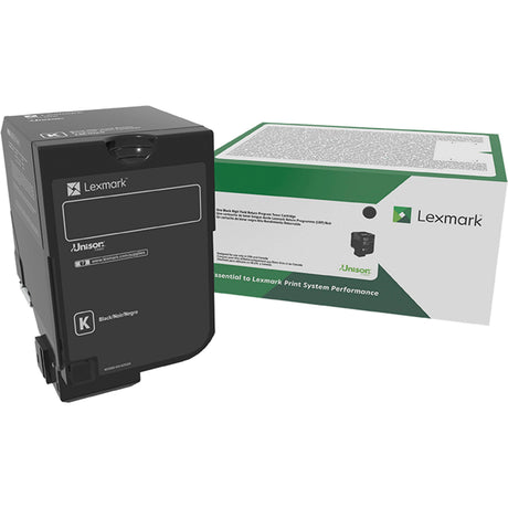 Lexmark Unison Original High Yield Laser Toner Cartridge - Black - 1 Each — 74C0HKG