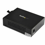 StarTech.com Gigabit Ethernet Fiber Media Converter - Compact - 850nm MM LC - 550m - With MM SFP Transceiver — MCM1110MMLC