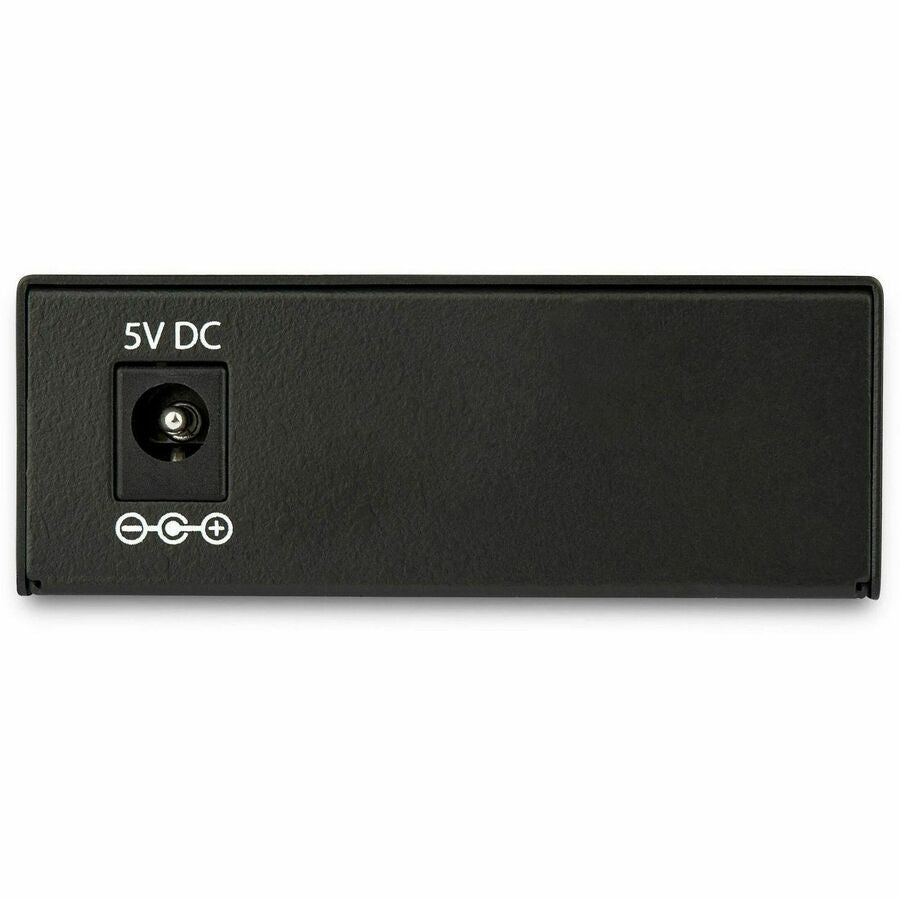 StarTech.com Gigabit Ethernet Fiber Media Converter - Compact - 850nm MM LC - 550m - With MM SFP Transceiver — MCM1110MMLC