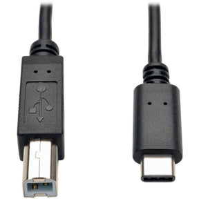 Eaton Tripp Lite Series USB-C to USB-B Cable - USB 2.0, (M/M), 6 ft. (1.83 m) — U040-006