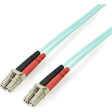StarTech.com 3m (10ft) LC/UPC to LC/UPC OM4 Multimode Fiber Optic Cable, 50/125&micro;m, 100G, Low Insertion Loss, LSZH Fiber Jumper Cord — 450FBLCLC3