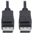 Eaton Tripp Lite Series DisplayPort 1.4 Cable with Latching Connectors, 8K (M/M), Black, 3 ft. (0.9m) — P580-003-V4