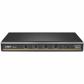 Vertiv Avocent Cybex SC800 Secure Desktop KVM Switch, Single Head Monitor, 4 Port, Touch Screen Support, NIAP V4.0, TAA Compliant (SC840DVI-400) — SC840DVI-400