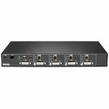 Vertiv Avocent Cybex SC800 Secure Desktop KVM Switch, Single Head Monitor, 4 Port, Touch Screen Support, NIAP V4.0, TAA Compliant (SC840DVI-400) — SC840DVI-400