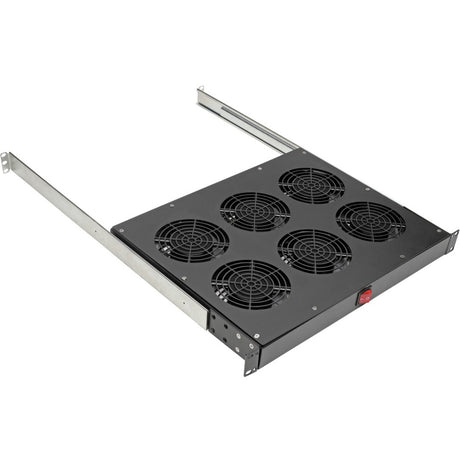 Eaton Tripp Lite Series Fan Tray for 19 in. Racks - 1U, 6 120V High-Performance Fans, 576 CFM, C14 Inlet — SRFANTRAY6
