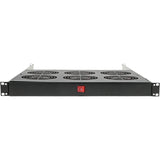 Eaton Tripp Lite Series Fan Tray for 19 in. Racks - 1U, 6 120V High-Performance Fans, 576 CFM, C14 Inlet — SRFANTRAY6