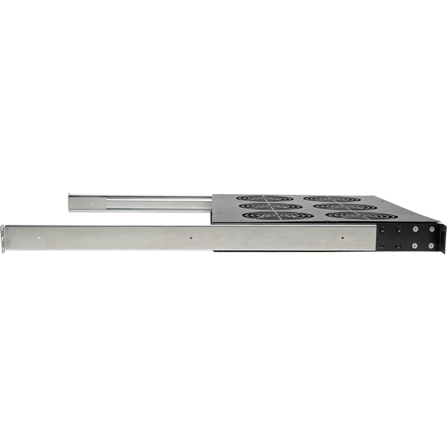 Eaton Tripp Lite Series Fan Tray for 19 in. Racks - 1U, 6 120V High-Performance Fans, 576 CFM, C14 Inlet — SRFANTRAY6