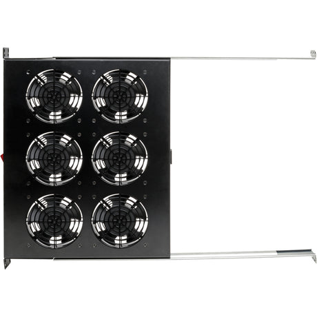 Eaton Tripp Lite Series Fan Tray for 19 in. Racks - 1U, 6 120V High-Performance Fans, 576 CFM, C14 Inlet — SRFANTRAY6