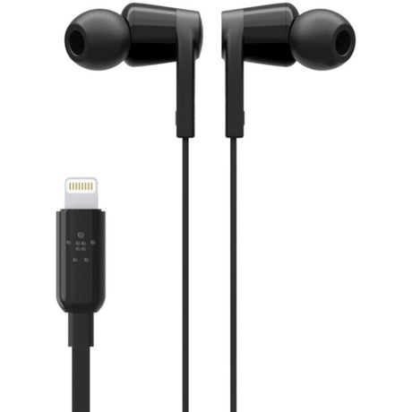 Belkin SOUNDFORM Wired Earbuds with Lightning Connector — G3H0001btBLK