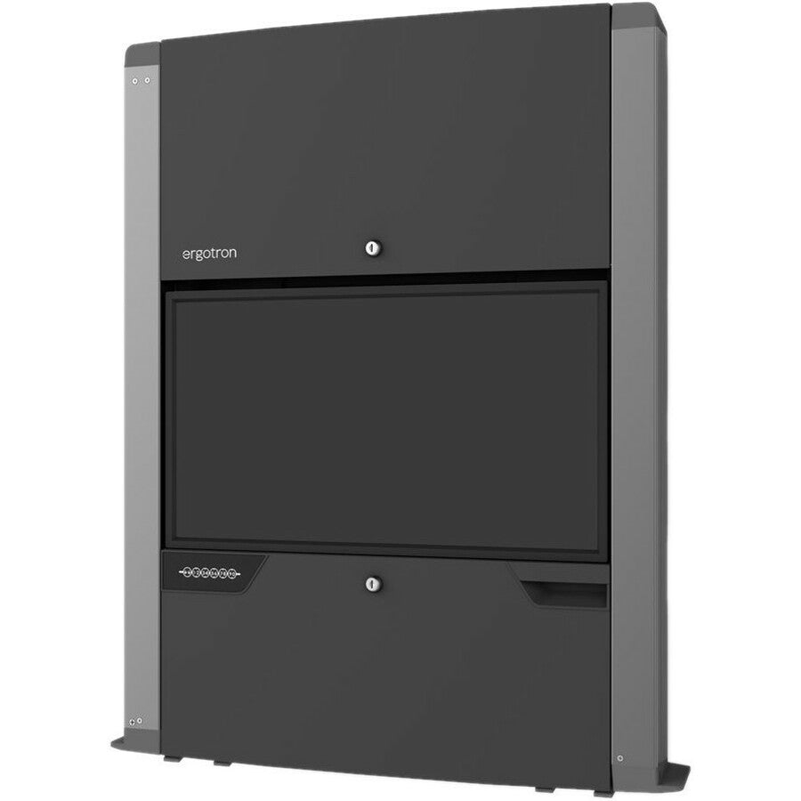 Ergotron CareFit Mounting Enclosure for Display Screen, Computer, Workstation - Matte Black — 61-367-060