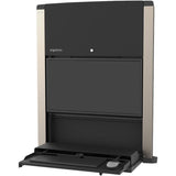 Ergotron CareFit Mounting Enclosure for Display Screen, Computer, Workstation - Matte Black — 61-367-060