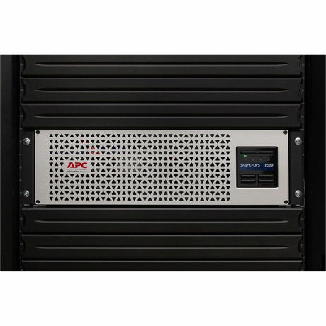 APC Smart-UPS, Line Interactive, 1500VA, Lithium-ion, Rackmount 3U, 120V, 6x NEMA 5-15R outlets, SmartConnect Port+Network Card, Short Depth, AVR, LCD — SMTL1500RM3UCNC
