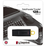 Kingston DataTraveler Exodia 128GB USB 3.2 (Gen 1) Flash Drive — DTX/128GB