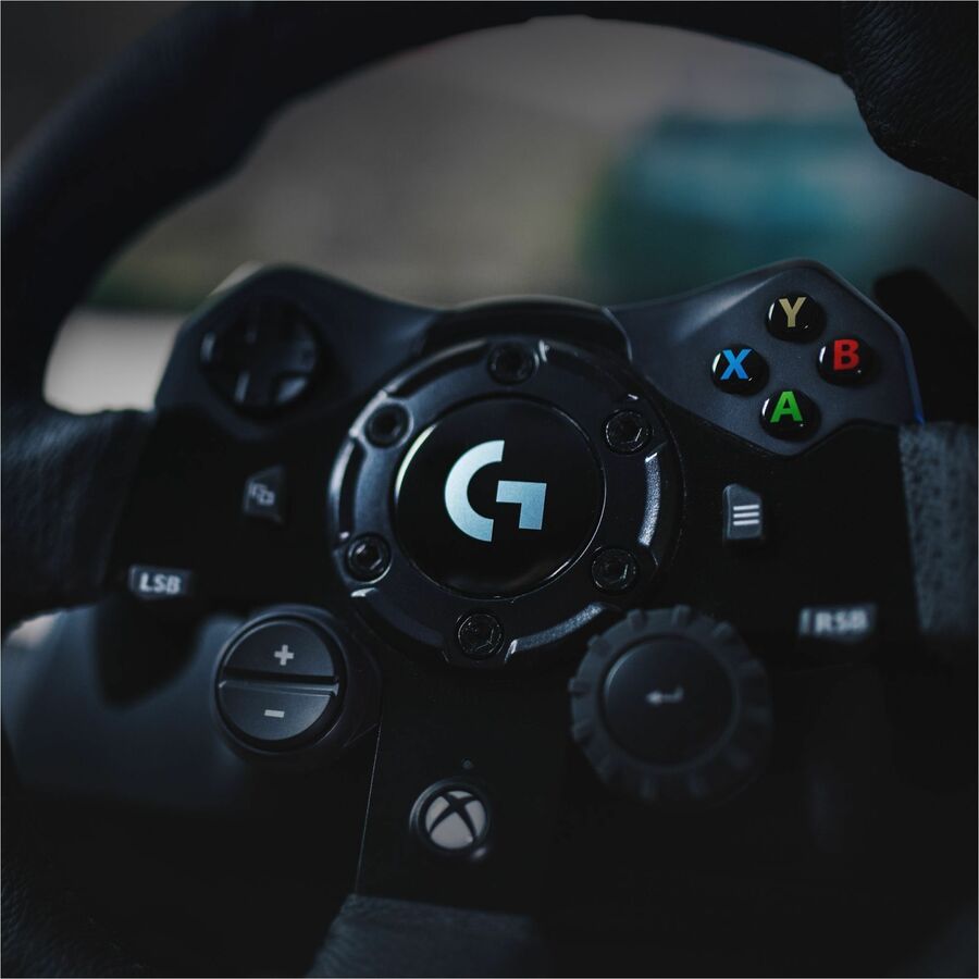 Logitech G923 Gaming Steering Wheel, Gaming Pedal — 941-000156