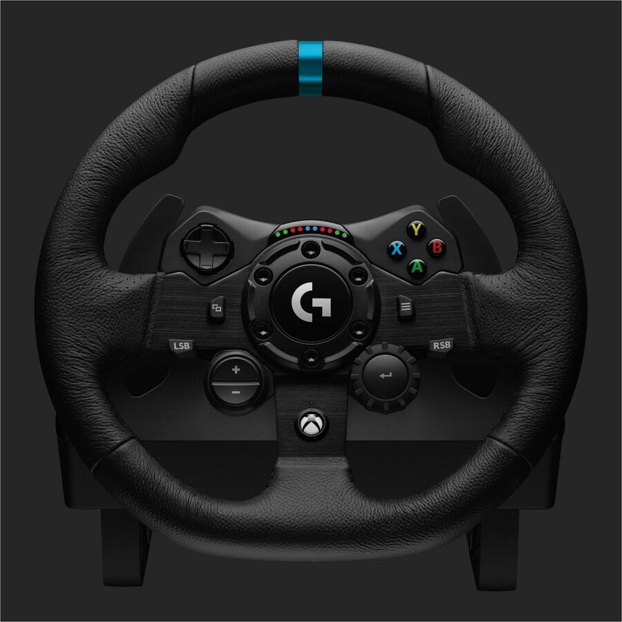 Logitech G923 Gaming Steering Wheel, Gaming Pedal — 941-000156