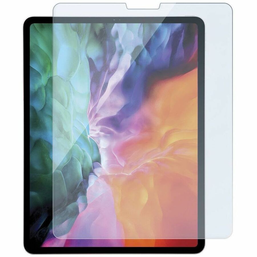 Targus Tempered Glass Screen Protector for for iPad Pro 12.9-inch (6th, 5th, 4th, 3rd Crystal Clear, Black — AWV308TGL