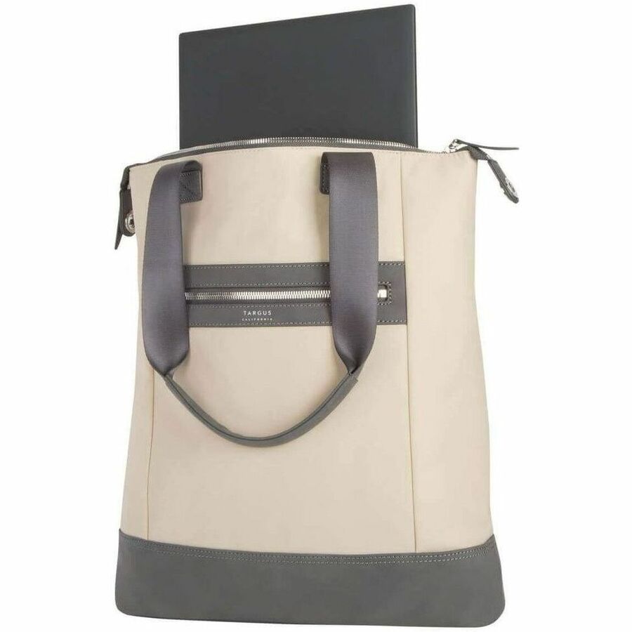 Targus Newport TBO00206GL Carrying Case (Tote) for 15" Notebook, Tablet, Accessories - Tan — TBO00206GL