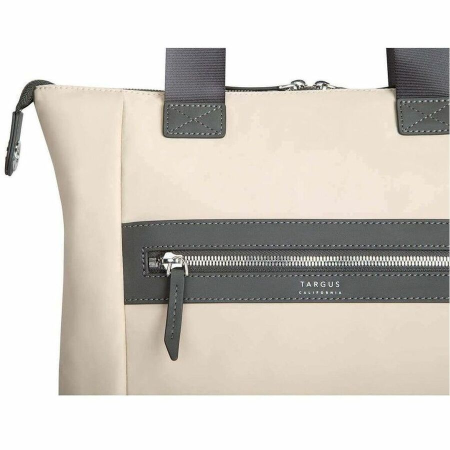 Targus Newport TBO00206GL Carrying Case (Tote) for 15" Notebook, Tablet, Accessories - Tan — TBO00206GL