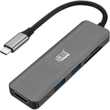 Adesso 6-in-1 USB-C Multi-Port Docking Station (TAA Compliant) — AUH4020