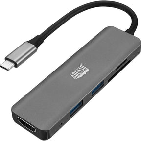Adesso 6-in-1 USB-C Multi-Port Docking Station (TAA Compliant) — AUH4020