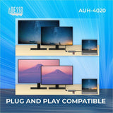 Adesso 6-in-1 USB-C Multi-Port Docking Station (TAA Compliant) — AUH4020