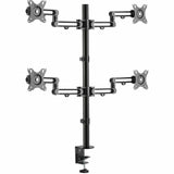 Eaton Tripp Lite Series Quad-Monitor Flex-Arm Desktop Clamp for 13" to 27" Displays — DDR1327SQFC-1