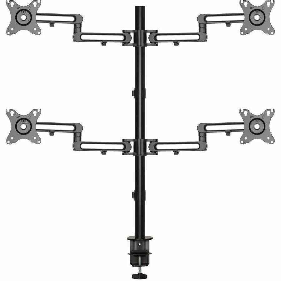 Eaton Tripp Lite Series Quad-Monitor Flex-Arm Desktop Clamp for 13" to 27" Displays — DDR1327SQFC-1