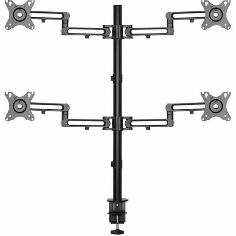 Eaton Tripp Lite Series Quad-Monitor Flex-Arm Desktop Clamp for 13" to 27" Displays — DDR1327SQFC-1