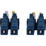 Eaton Tripp Lite Series 400G Duplex Singlemode 9/125 OS2 Switchable Fiber Optic Cable (LC/UPC M/M), LSZH, Yellow, 1 m (3.3 ft.) — N370X-01M
