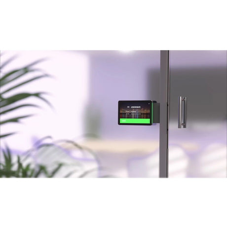 Logitech Tap Scheduler Purpose-Built Scheduling Panel for Meeting Rooms, Graphite — 952-000091