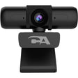 Cyber Acoustics Essential Webcam - 5 Megapixel - 30 fps - Black - USB - 1 Pack(s) — WC-3000