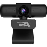 Cyber Acoustics Essential Webcam - 5 Megapixel - 30 fps - Black - USB - 1 Pack(s) — WC-3000