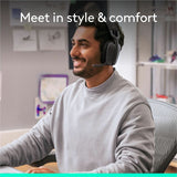 Logitech Zone Vibe Wireless Bluetooth&reg; headphones with USB receiver and noise-canceling mic — 981-001198