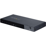 StarTech.com 4-Port 8K HDMI Switch, HDMI 2.1 Switcher 4K 120Hz HDR10+, 8K 60Hz UHD, HDMI Switch 4 In 1 Out, Auto/Manual Source Switching — 4PORT-8K-HDMI-SWITCH