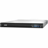 APC Smart-UPS, Line Interactive, 1500VA, Rackmount 1U, 120V, 4x NEMA 5-15R outlets, SmartConnect Port+SmartSlot, AVR, LCD — SMT1500RM1UC