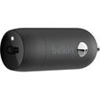 Belkin Boost&uarr;Charge&trade; 30W Fast Car Charger, Compact Design w/USB-C Power Delivery Port, Universal Compatibility for iPhone 14, Galaxy S23, Note Series, and More - Black — CCA004btBK