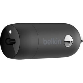 Belkin Boost&uarr;Charge&trade; 30W Fast Car Charger, Compact Design w/USB-C Power Delivery Port, Universal Compatibility for iPhone 14, Galaxy S23, Note Series, and More - Black — CCA004btBK