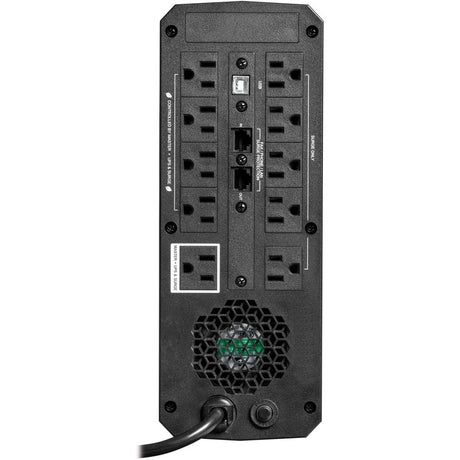 Eaton Tripp Lite Series 1500VA 900W 120V Pure Sine Wave Gaming UPS Battery Backup - LCD, AVR, RGB LEDs, USB Charging, Power Saving — SMART1500PSGLCD