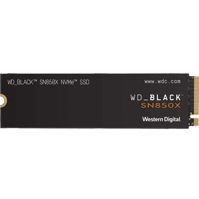 WD Black SN850X WDS400T2X0E-00BCA0 4 TB Solid State Drive - M.2 2280 Internal - PCI Express NVMe (PCI Express NVMe x4) — WDS400T2X0E-00BCA0