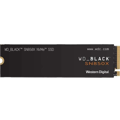 WD Black SN850X WDS400T2X0E-00BCA0 4 TB Solid State Drive - M.2 2280 Internal - PCI Express NVMe (PCI Express NVMe x4) — WDS400T2X0E-00BCA0