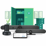 Logitech Rally Bar Mini All-in-One Video Bar (Graphite, TAA Compliant) — 960-001563