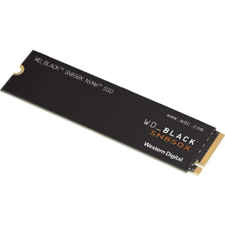 WD Black SN850X WDS400T2X0E-00BCA0 4 TB Solid State Drive - M.2 2280 Internal - PCI Express NVMe (PCI Express NVMe x4) — WDS400T2X0E-00BCA0