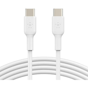 Belkin USB-C to USB-C Cable (2m / 6.6ft, White) — CAB003bt2MWH
