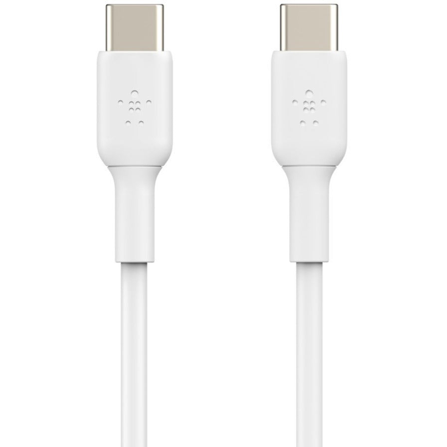 Belkin USB-C to USB-C Cable (2m / 6.6ft, White) — CAB003bt2MWH