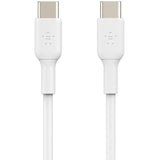 Belkin USB-C to USB-C Cable (2m / 6.6ft, White) — CAB003bt2MWH
