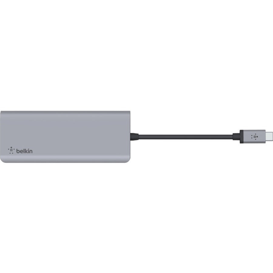 Belkin USB-C 7-in-1 Multiport Adapter, Laptop Docking Station, 2x USB-A 3.1 Gen 2, 4k HDMI 2.0, 100W Power Delivery 3.0 — PVC003btSGY