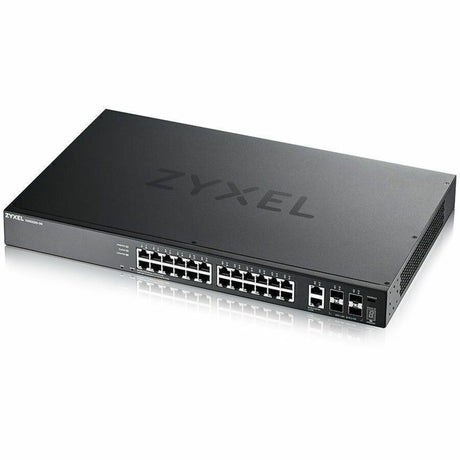 ZYXEL XGS2220-30 24-Port Gigabit L3 Managed and Nebula Pro Cloud Managed Switch with 4 SFP+ 10G Uplinks and 2 10G Ethernet Ports — XGS2220-30
