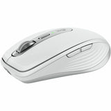 Logitech MX Anywhere 3S Compact Wireless Mouse, Fast Scrolling, 8K DPI Any-Surface Tracking, Quiet Clicks, Pale Gray — 910-006926