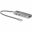 StarTech.com 3-Port USB-C Hub with 2.5 Gb Ethernet and 100W PD Passthrough - USB-C to 2x USB-A/1x USB-C, USB 3.2 10Gbps Type-C Adapter Hub — 10G2A1C25EPD-USB-HUB